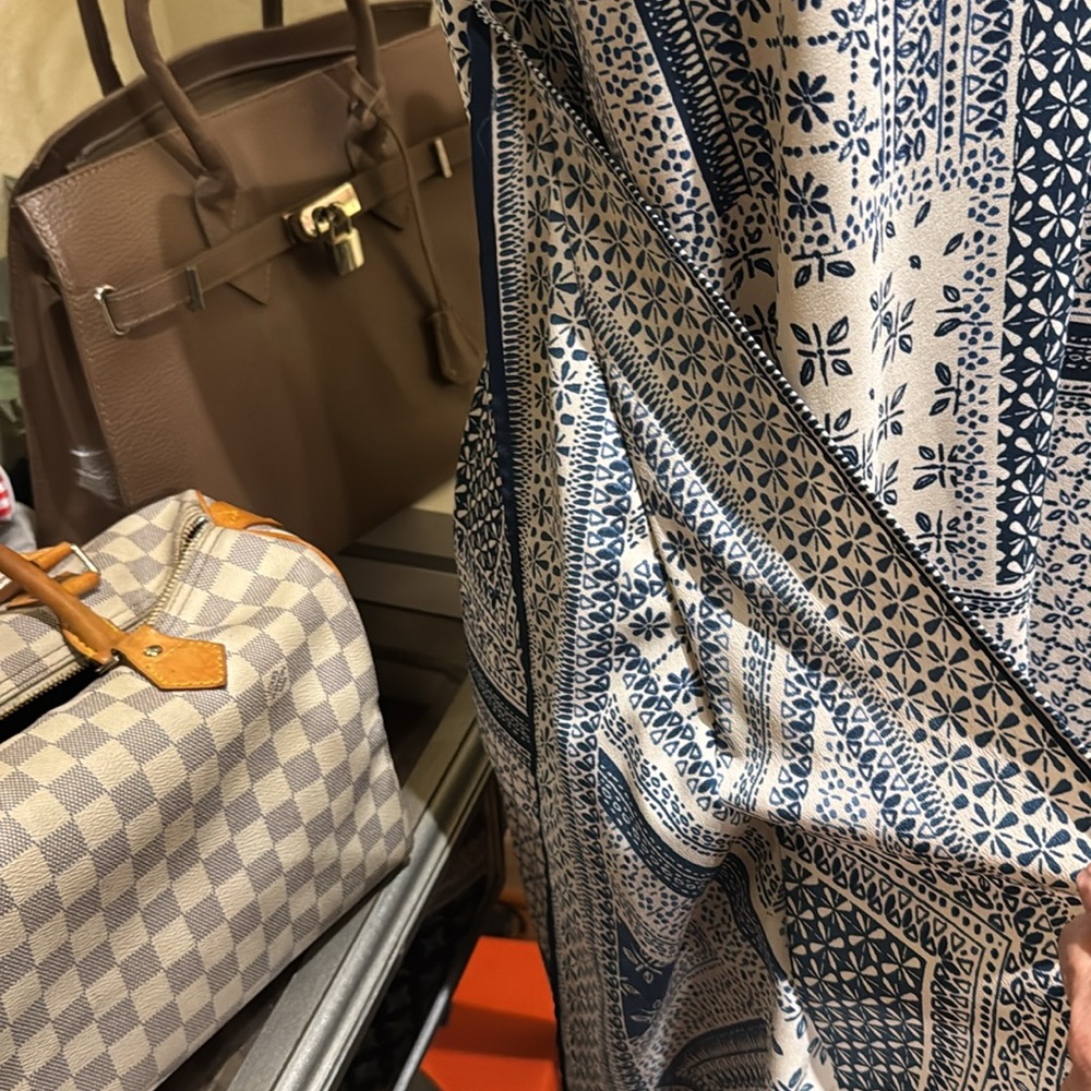 Patchwork Patterned Dress - image 4